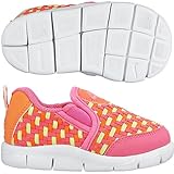 ナイキ(NIKE) キッズ フリー ウーブン TD（ピンクポウ/ピンクポウ/リキッドライム/ホットラバ/ホワイト） 629959-601 601 13.0cm