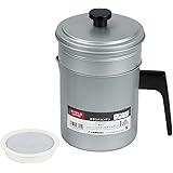パール金属 オイル ポット 1.0L 油缶 油こし ふっ素加工 ろ過フィルター付 日本製 シンプル・ウェア HW-7015