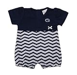 Baby Girls Penn State Chevronロンパース