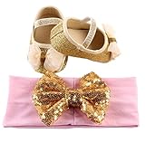 Voberry APPAREL ベビー・ガールズ カラー: ゴールド