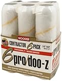 ウースターブラシrr727 – 9 Pro / doo-z Napローラー、3 / 8インチ、6パック