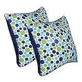 Koala Foam Pillows, Blue/Green Dots [並行輸入品]