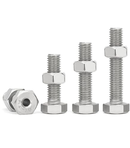 Amazon | PATIKIL M8x35mm 六角穴付きネジ 2セット 円筒形 中空ボルト