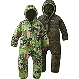 【正規取扱店製品】patagonia パタゴニア ベビーリバーシブルパフボールバンティング 60131 シカモアカモ/ハイドログリーン 24M