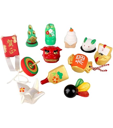 Amazon.co.jp: 季節の置物 12ヶ月 四季 陶器/松花堂四季飾り (磁器