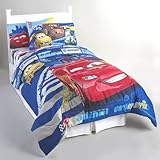 Disney Cars Track Burn Full-Double Bedding Comforter [並行輸入品]