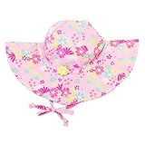 アイプレイ Iplay 帽子 サンハット 紫外線防止 UVカット サンウェア 787160-2300-52 ピンクドラゴンフライフローラル Sun Wear Brim Sun Protection H