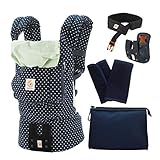 Ergobaby SG新仕様 （オーガニックよだれパッド＋収納ポーチ付き）エルゴベビー ベビーキャリア オリジナル【日本正規品2年保証 ベビーウエストベルト付】