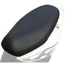 Amazon.co.jp: バイクシートカバー 厚手合皮素材 取り付け簡単 被せる