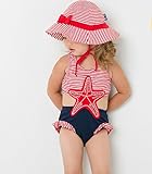 Le Top スターフィッシュモノキニ水着 (12M)