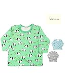 【子供服】 kids zoo (キッズズー) 接結パンダ柄総柄プリントＴシャツ 70cm～95cm W16802