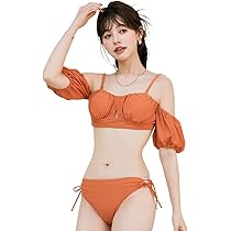 Amazon.co.jp: [Teddy] バンドゥビキニ 水着 レディース 2点