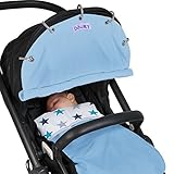 Dooky Pram Shade - Baby Blue by Dooky
