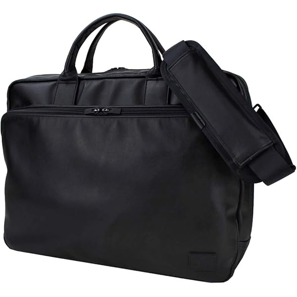Amazon.co.jp: Porter RAW Briefcase L, black (1) : Clothing