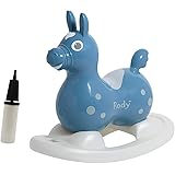 乗用ロディ＆ロッキングベースセット (nino nino) 公式限定カラー RODY ニーノニーノ 空気ポンプ付き (ブルー)