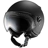 シレックス (Silex) パイロットタイプヘルメット バーキン(BARKIN) レギュラー2 マッドシャインブラック XLサイズ(60-62CM) ZZ210K-RMBK-XL