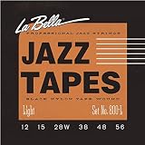 LA BELLA (ラベラ) エレキギター弦 800L Jazz Tapes Black Nylon Light 12-56