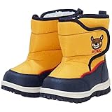 2017年 ZOOMIC スノーブーツ ウィンターブーツ 防寒衣料 撥水加工 イエロー◇13cm