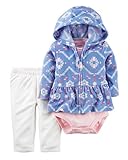 カーターズ Carter's ジャケット ＆ ワンピース ＆ パンツ 3点セット 3-Piece Little Jacket Set 12M (72-78cm) [並行輸入品]