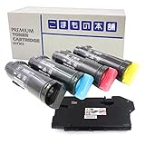 こまもの本舗 富士ゼロックス 用 CT202728 CT202729 CT202730 CT202731 互換トナー CWAA0915 廃トナーボックス付き ISO認証工場製造 【対応機種】 DocuPrint CM210z CP210dw 4色セット+廃トナーボックス