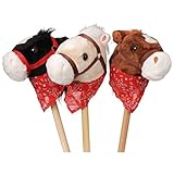ギフトCorral Plushスティック馬with Bandanna