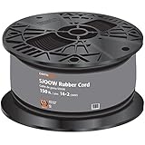 Cerrowire 282-3402E 150-Feet 14/2 SJOOW Rubber Flexible Cord, Black [並行輸入品]