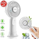 CORKAS 携帯扇風機 4000mAh ハンディファン【2020年最新＆モバイルバッテリー機能】手持ち扇風機 ハンディ扇風機 小型 ミニu
