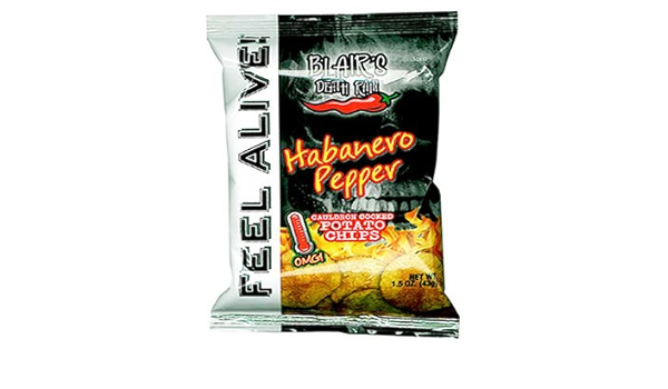 Amazon ブレアーズ ハバネロ ポテトチップス 43g 袋 ブレアース スナック菓子 通販