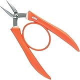 アネックス(ANEX) ヤットコ SUS410製 グリップ付 片丸 135mm No.252