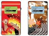 Zen Neeon用Creative Stik-Onスキン Funky 2枚入り[CZNSSB1-2](Neeonアクセサリー)