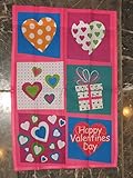 12X18 Happy Valentine'S Valentines Day Box Hearts Sleeved Garden 12X18 Flag [並行輸入品]
