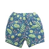 Ocean＆Ground 花柄ベビータックパンツ ダークブルー(DB) FREE(BABY)