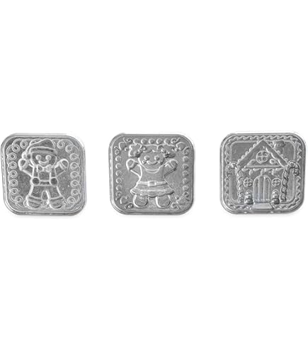 Amazon | Nordic Ware Cookie Stamps, Set of 3, with Blue Handles