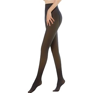透け感タイツ ストッキング【裏起毛タイツ・伸縮性抜群・美脚】厚手 発熱 吸汗 パンスト レディース 防寒タイツ 美尻 冬…