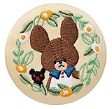 【1.ザ・ベアーズ・スクール（リースA）】くまのがっこう 刺繍缶バッジ ※缶バッジのみ