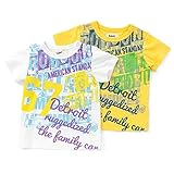 Bobson(ボブソン) 半袖Tシャツ (80～130cm) キムラタンの子供服 (77192x77692-162) イエロー 100