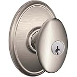 Schlage Lock Company F51ASIE619WKF F51A F Series Siena 619 WKF Wakefield Deco Rose Entry Door Lock S
