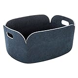 [ ムート ] Muuto リストア RESTORE 収納雑貨 ストレージバスケット 7006 ミッドナイトブルー STORAGE BASKET フェルト 収納ボックス インテリア 北欧 [並行輸入品