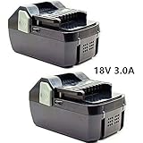 ROITB 互換 日立 BSL1830 BSL1850 BSL1860 バッテリー 18V 3.0Ah リチウムイオン電池 (2)