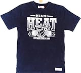 Miami Heat Mitchell & Ness半袖TシャツGarment DyeブルーサイズL