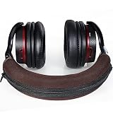 ATH M50X ヘッドバンドカバー 交換用ヘッドバンドプロテクター オーディオテクニカ M30 M40 M50 M50X M50S M40X M20X M30X ヘッドフォンに対応 (ブラウン+工具不要)