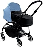 Bugaboo Bee3 Stroller & Bassinet - Ice Blue - Black - Black by Bugaboo [並行輸入品]