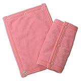 プラチナムベイビー★日本製 パイル地 4枚重ね よだれパッド (アプリコット)