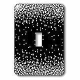 3dローズAnne Marie Baugh – Jewel and Sparkle – 人造ダイヤモンド紙吹雪 – 照明スイッチカバー – シングルトグルスイッチ( LSP _ 254790 _ 1 