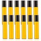 HIRAISM ロールオンボトル 遮光瓶 アトマイザー 容器 12本セット 漏斗付き (10ml)