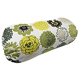 Jolie・Joie 抱っこ紐(だっこひも）収納カバー【裏生地デニム★PART2】日本製 シッカリ生地 リバーシブル(ARTフラワーグリーン×デニム) 通常配送無料