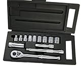 Fuller Tool 527-3144 Pro 14 Piece 3/8-Inch Drive 6 Point Standard Chrome Vanadium Socket Set [並行輸入品]