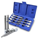 XtremepowerUS 7PCs 3/8 Ball End Long 4.25 Standard SAE Hex Allen Bit Sockets Wrench by XtremepowerUS