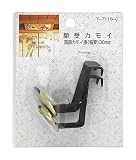 山口安製作所額受カモイ扇面カモイ掛(稲妻)30mm2個入Y-7118-0