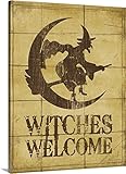Stephanie Marrottプレミアムシックラップキャンバス壁アート印刷題名Witches Welcome 30" x 40" 2389423_24_30x40_none